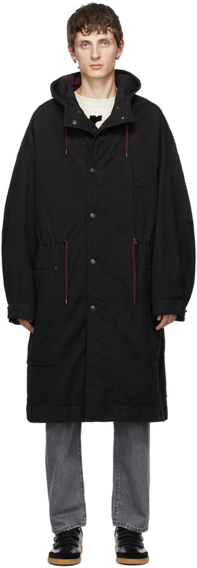 Photo: Isabel Marant Black Teodoro Coat