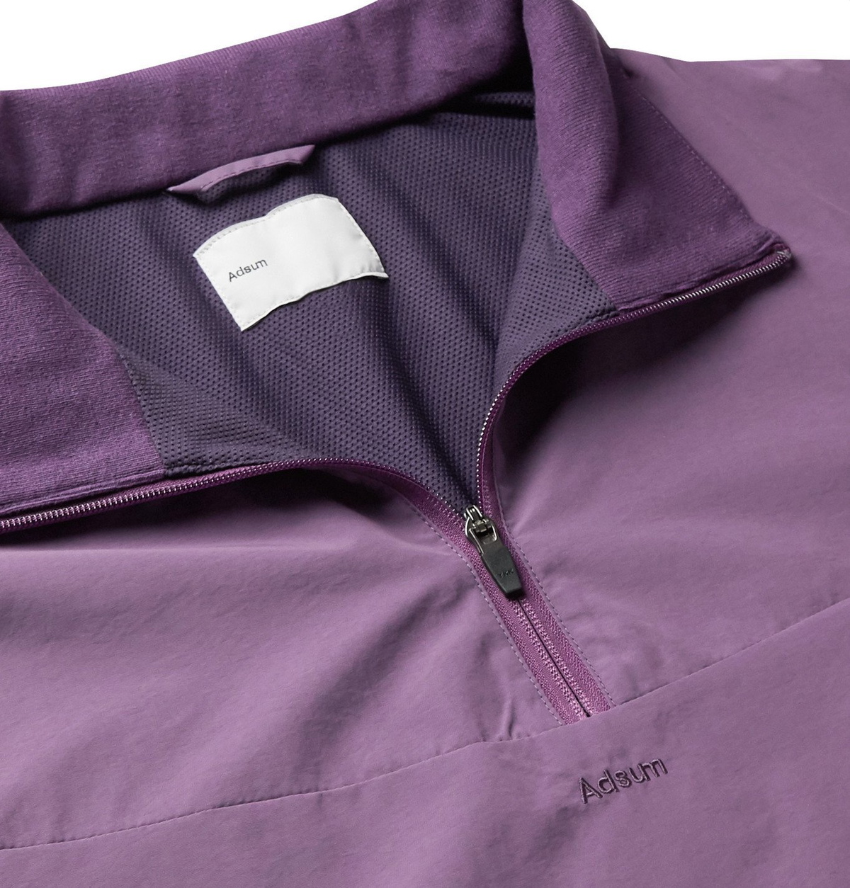 Adsum - Shell Half-Zip Jacket - Purple Adsum