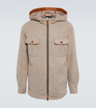 Giorgio Armani - Hooded virgin wool blouson