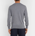 Burberry - Mélange Cashmere Sweater - Men - Gray