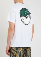 Malbon Baldwin Printed Cotton T-shirt White
