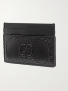 GUCCI - GG Tennis Logo-Embossed Leather Cardholder