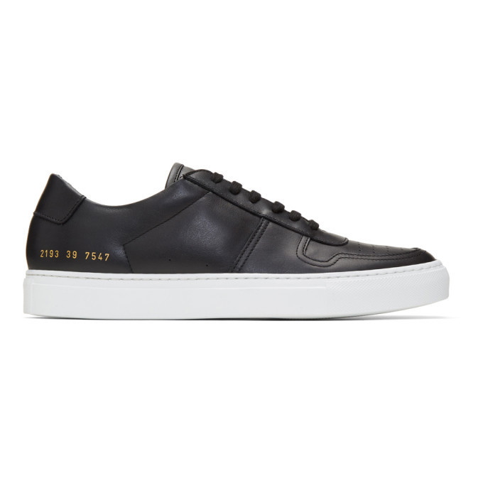 Photo: Common Projects Black BBall Low Sneakers