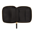 Bottega Veneta Black Quilted Maxi Zip-Around Wallet
