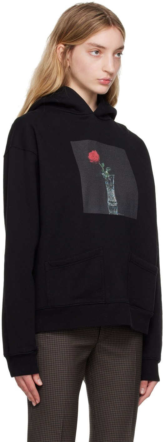 Ernest W. Baker Black Rose Hoodie