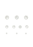 Jennifer Behr Kira Crystal-embellished Hair Magnets - set of ten - Silver - One Size