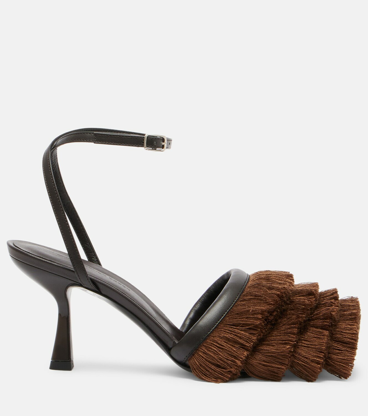 Christopher Esber Castanet fringed leather sandals