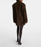 Magda Butrym Oversized suede jacket