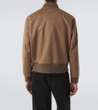 Lardini Virgin wool bomber jacket