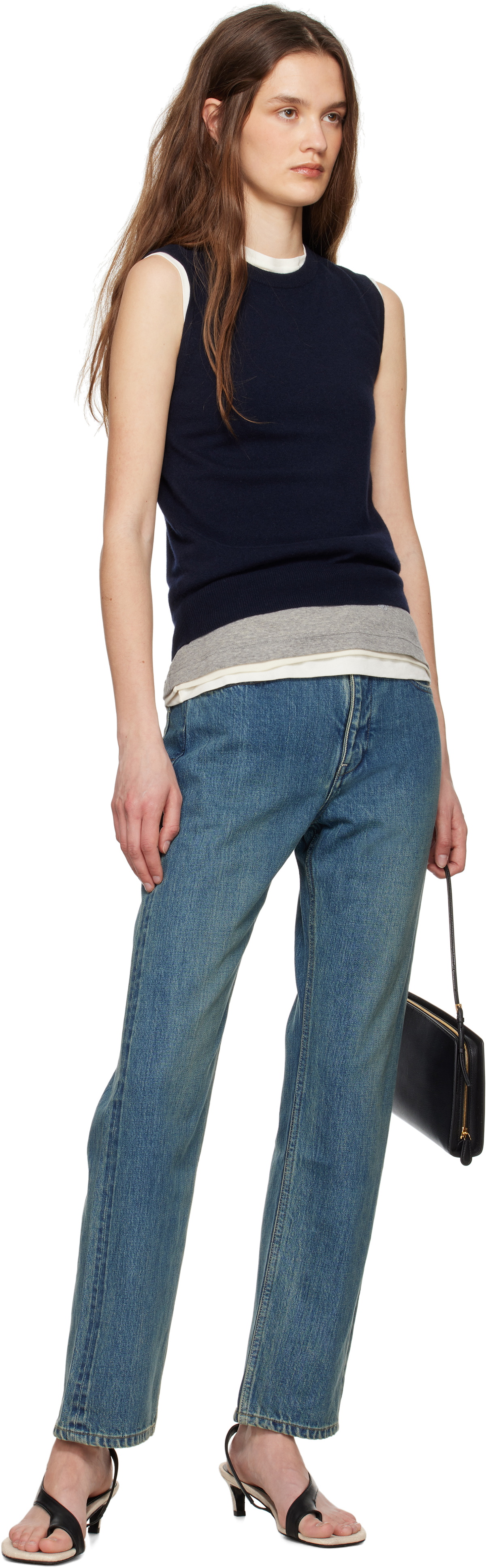 Jil Sander Blue Slim Fit Jeans