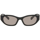 Miu Miu Eyewear Black Rectangular Sunglasses