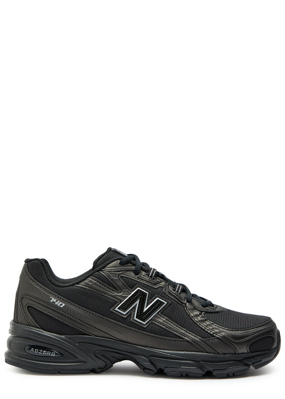 New Balance 740 Panelled Mesh Sneakers Black