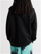 Ninety Percent - Organic Cotton-Jersey Sweatshirt - Black
