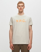 A.P.C. T Shirt Vpc Bicolore H Beige - Mens - Shortsleeves