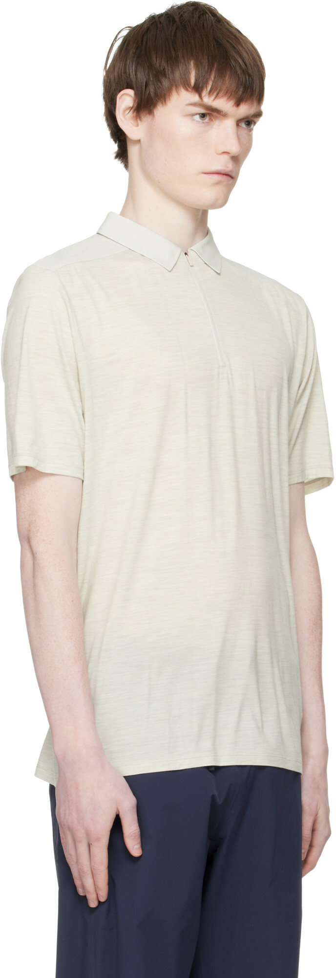 Veilance Gray Frame S/S Polo