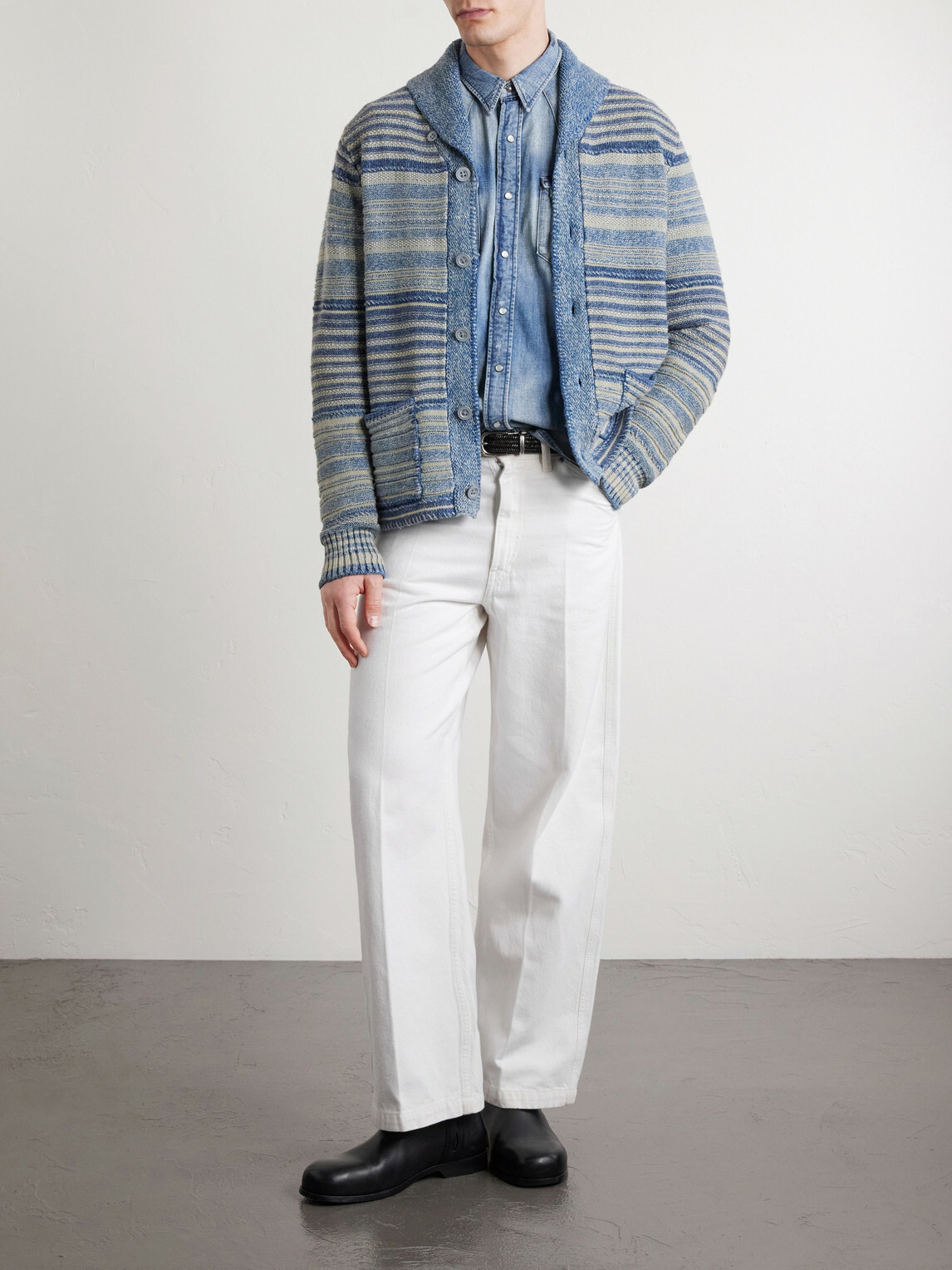 RRL - Addington Denim Shirt - Blue