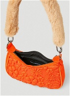 Carmen Embossed Mini Shoulder Bag in Orange