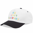 Fucking Awesome Men's GFY Snapback Cap in White/Black