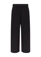 Skims Cotton-blend Straight-leg Sweatpants Black