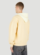 Varsity Hooded Sweatshirt in Yellow