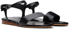 Gabriela Hearst Black Alexi Sandals