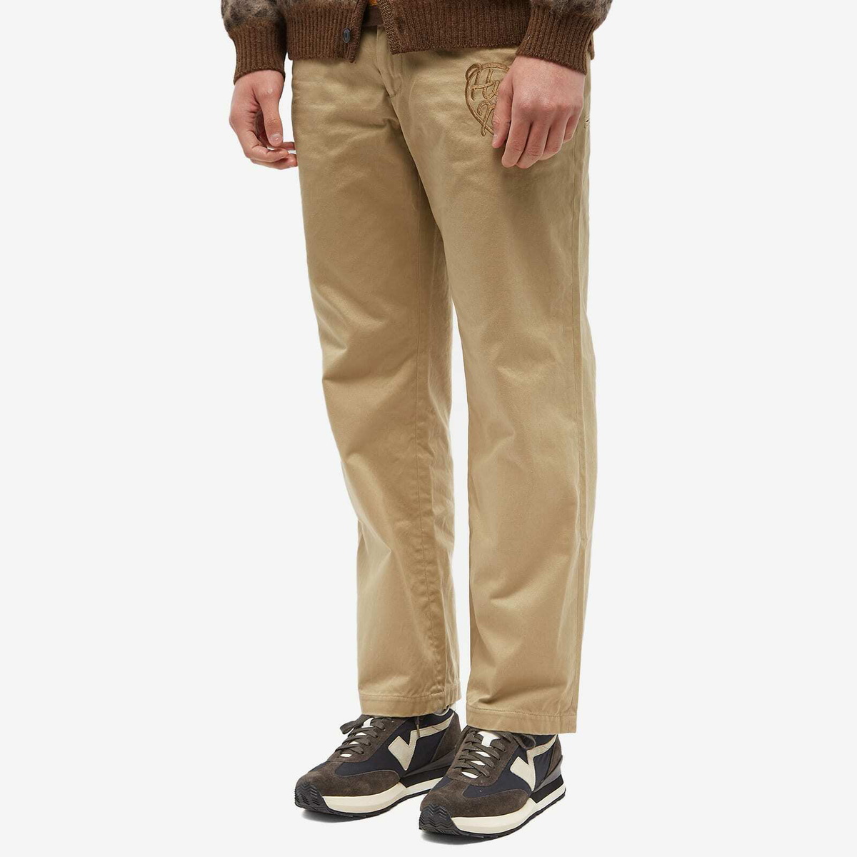 Human Made Men's Chino Pant in Beige Human Made