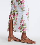 Montce Petal floral maxi dress