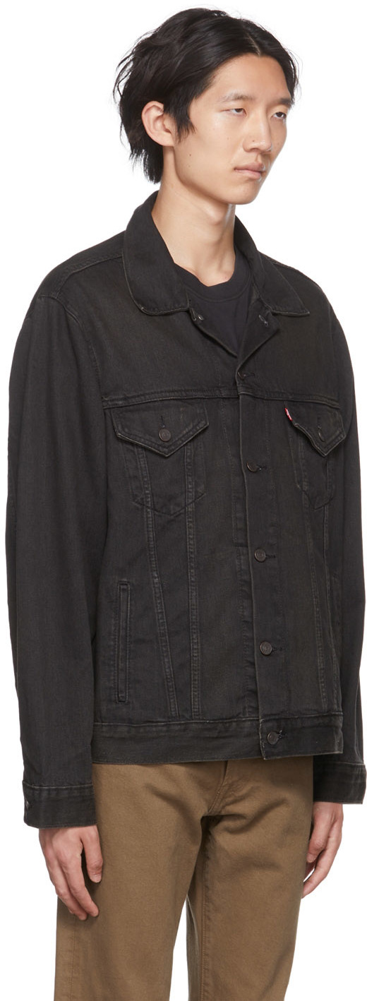 Levi's Black Trucker Denim Jacket