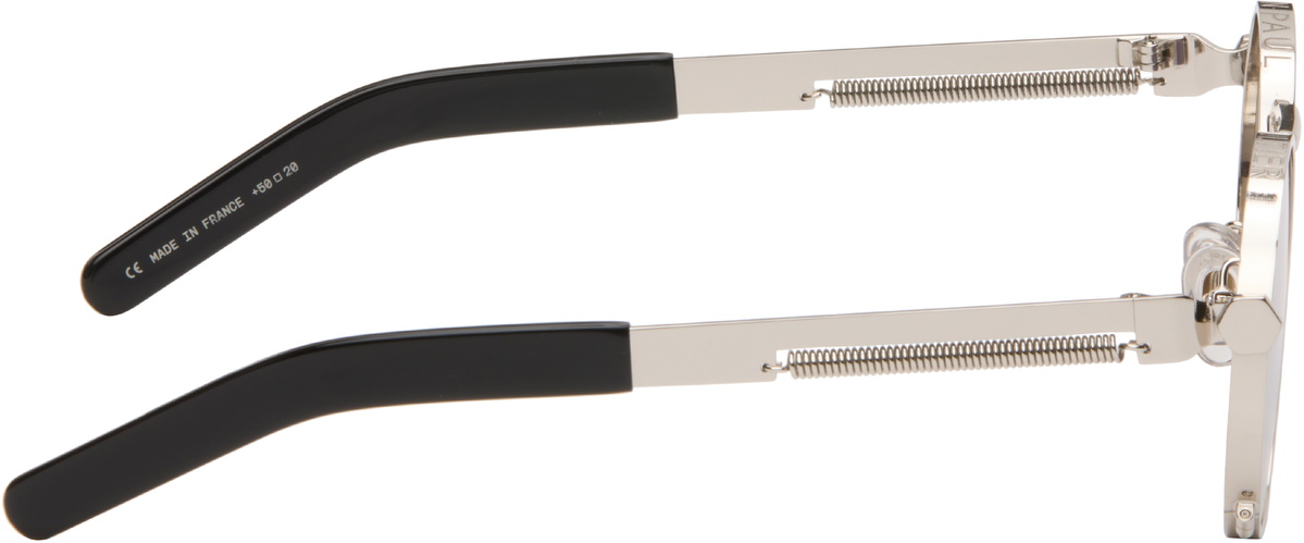 Jean Paul Gaultier Silver 'The 56-8171' Sunglasses