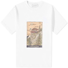 Café Mountain Men's Mountainside T-Shirt in White