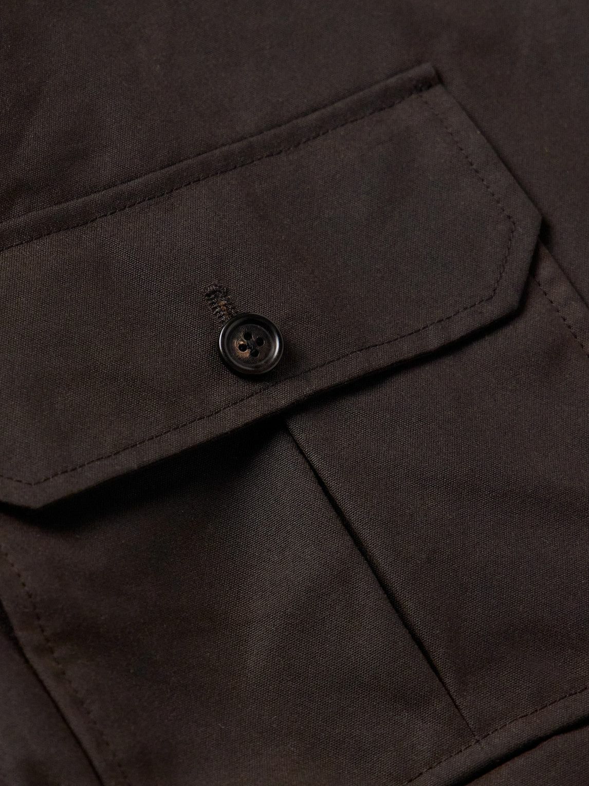 BODE - Waxed-Cotton Jacket - Brown