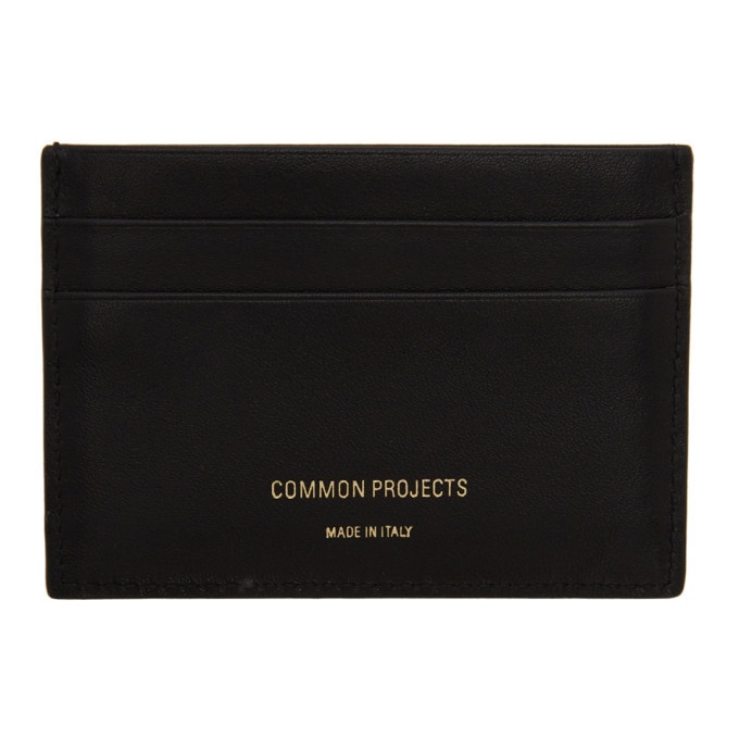 Photo: Common Projects Black Multi Card Holder