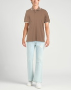 Sandro Mens Polo shirt Camel