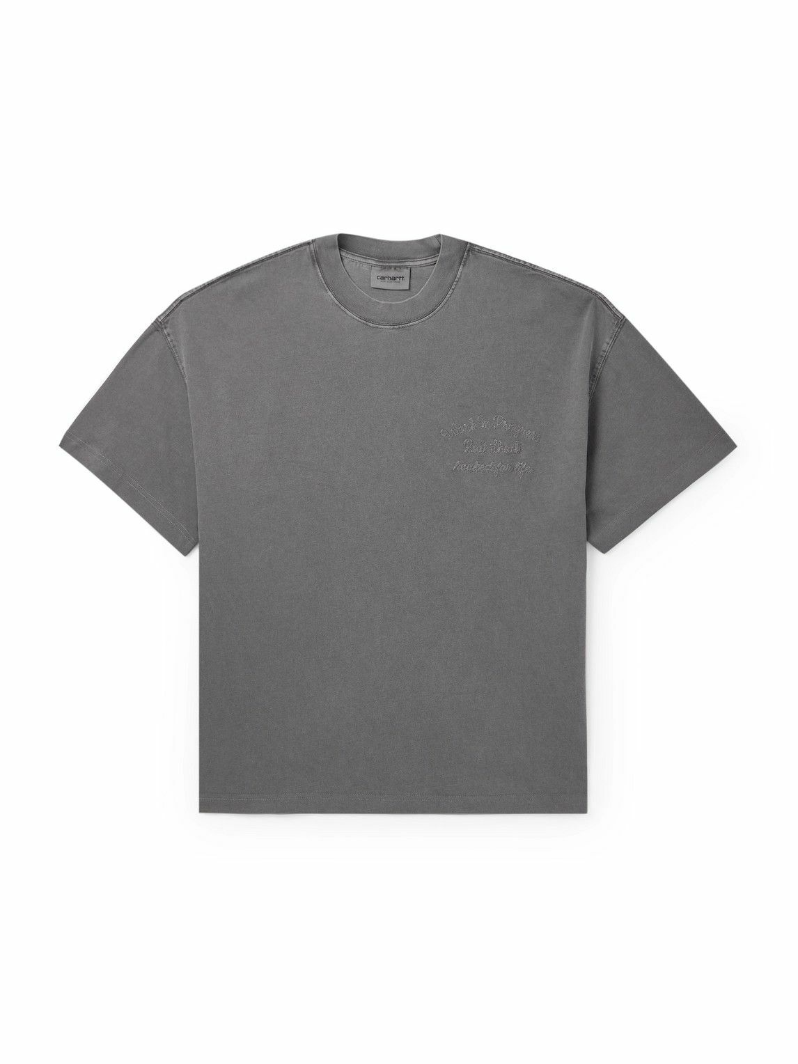 Carhartt WIP - Bait Shack Embroidered Printed Organic Cotton