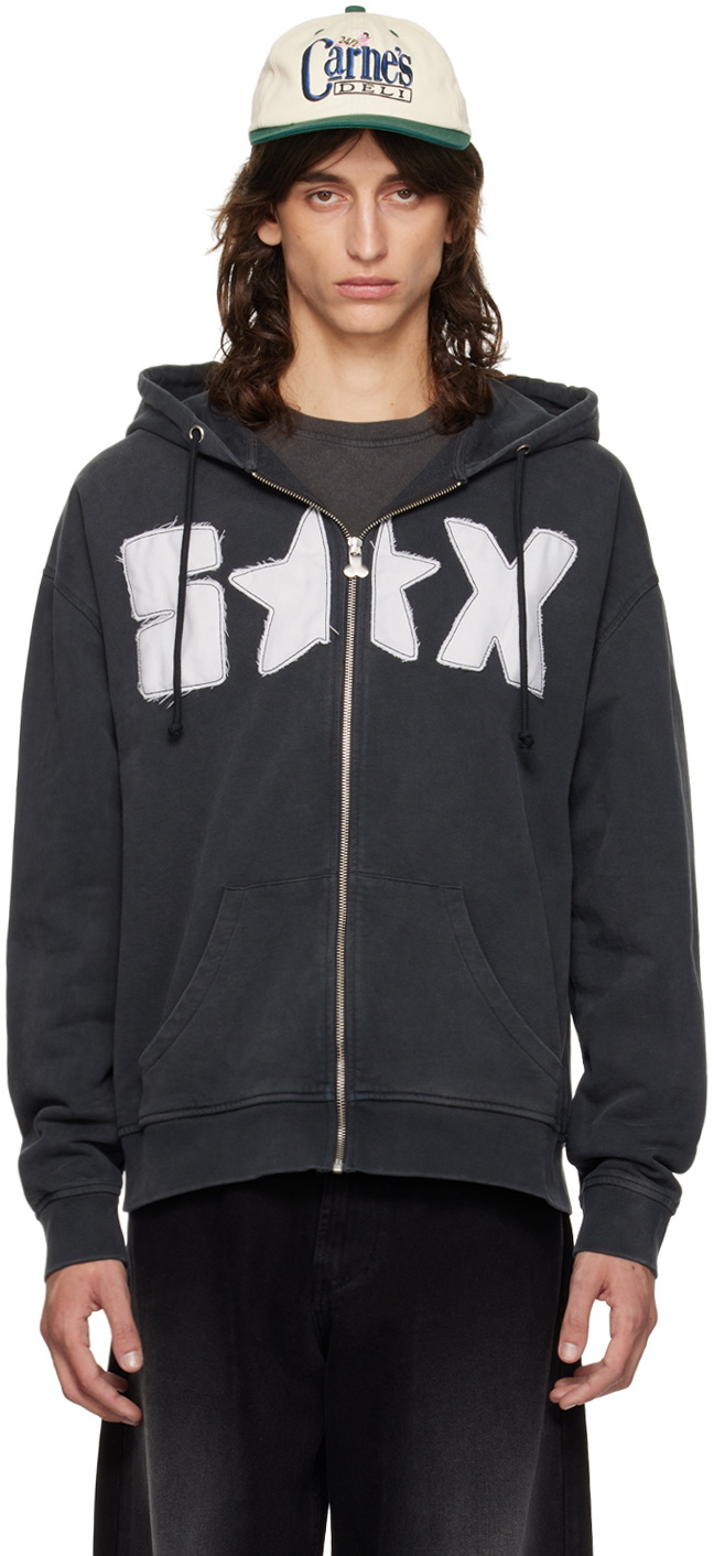 Carne Bollente Gray Astronomical Oopsie Hoodie Carne Bollente