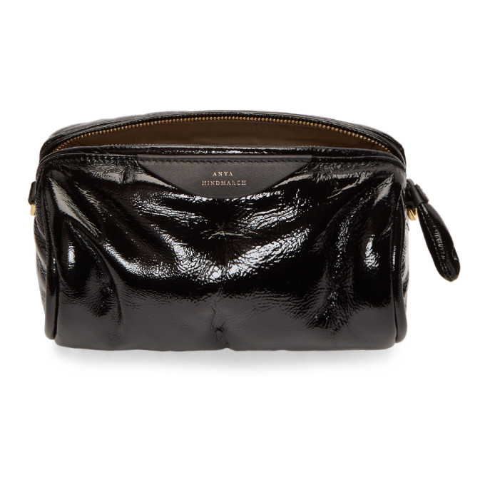 Anya Hindmarch Black Chubby Barrel Crossbody Bag Anya Hindmarch