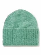 Auralee - Brushed Mohair and Wool-Blend Beanie