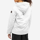 Napapijri Women's Rainforest 5 Pullover Jacket in White Whisper