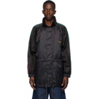 Gucci Black Jacquard GG Windbreaker Jacket