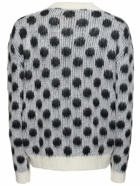 MARNI - Check Brushed Mohair Blend Knit Sweater