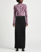 Mother Womens Denim skirt in Black