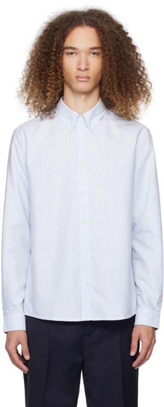 Photo: A.P.C. Blue & White Greg Shirt