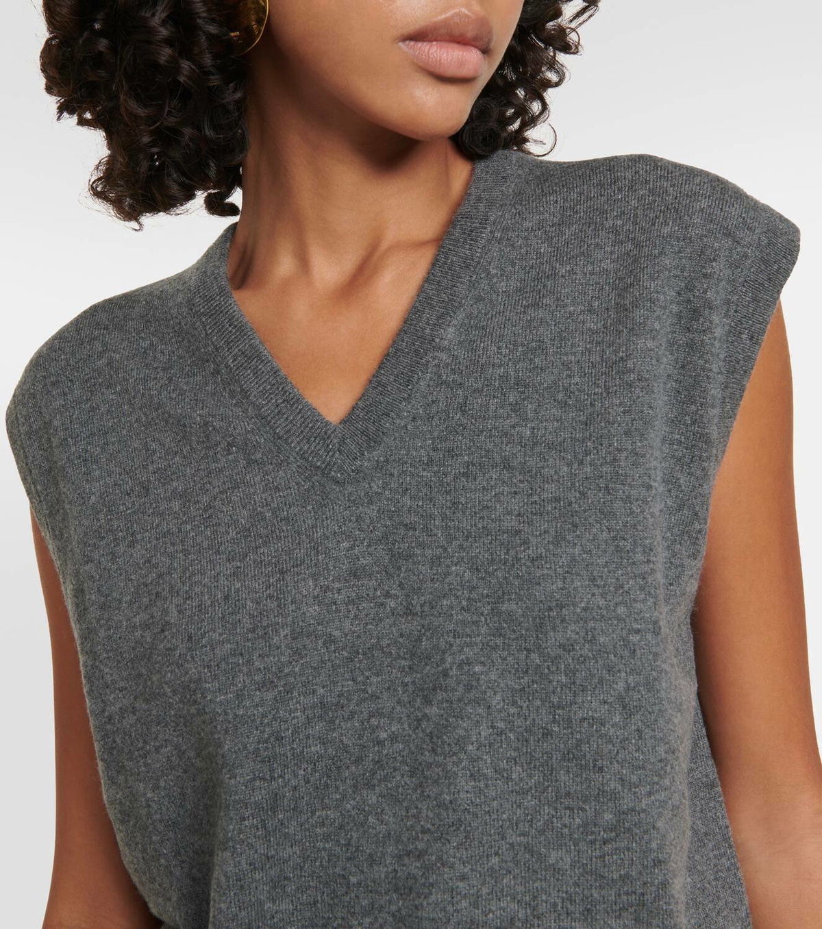 Extreme Cashmere N°243 Spencer cashmere-blend sweater vest extreme