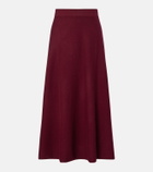 Lisa Yang Torie cashmere midi skirt