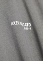 Axel Arigato Legacy Logo-print Cotton T-shirt Grey