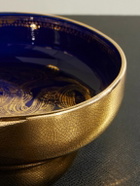 L'Objet - Ruan Hoffmann Gold-Plated Painted Earthenware Bowl