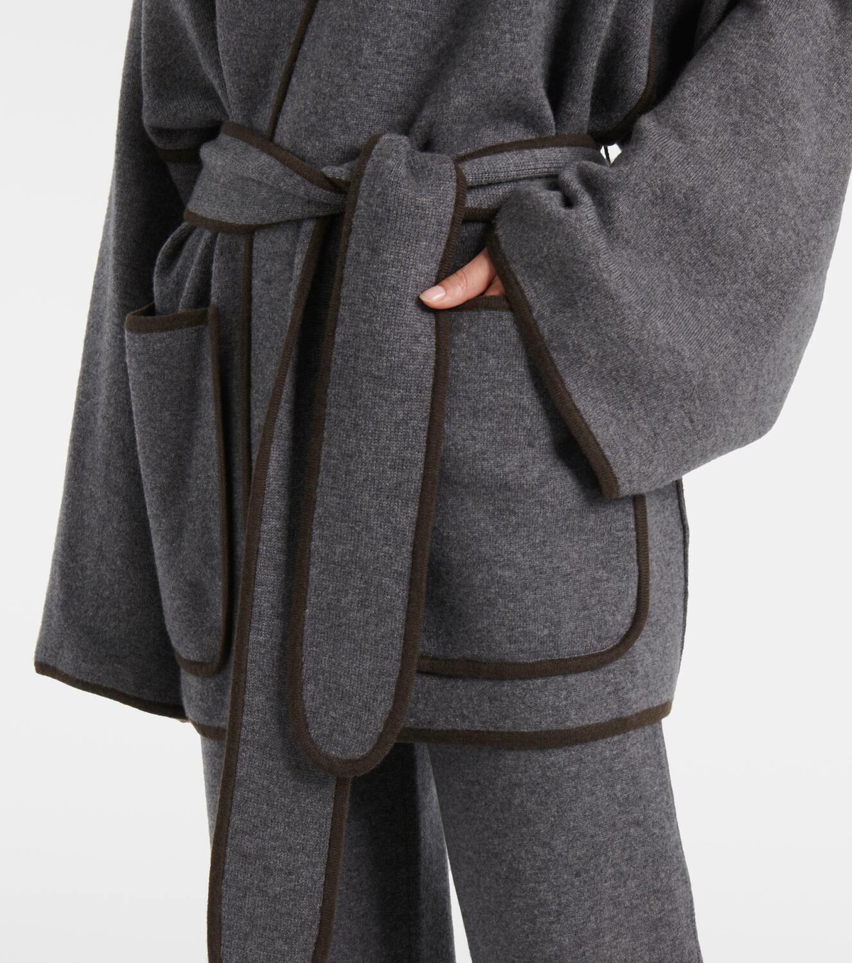 Lisa Yang Fiora belted cashmere cardigan