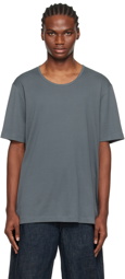 LEMAIRE Gray Scoop Neck T-Shirt