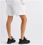 DISTRICT VISION - Reigning Champ Retreat Loopback Cotton-Jersey Shorts - White
