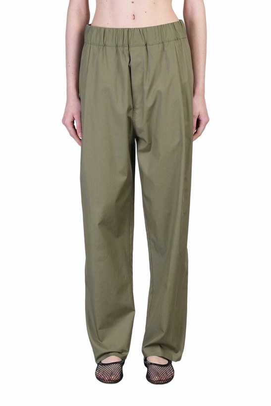Photo: Laneus Pants In Green Cotton